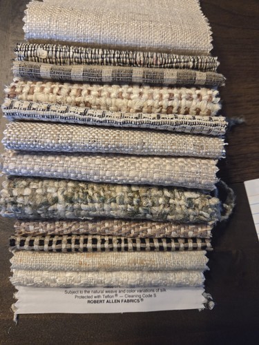 Fabric lot 100 - lot/100%, silk/remnant