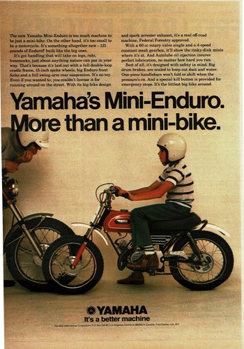 1970 yamaha mini enduro - 1970,