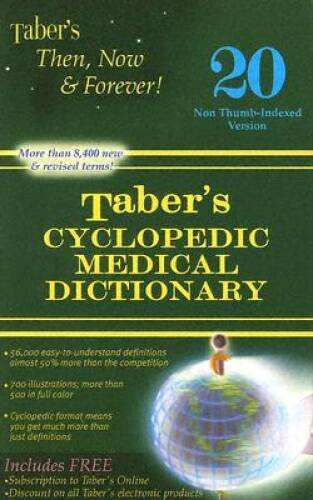 Taber cyclopedic medical - cyclopedic,