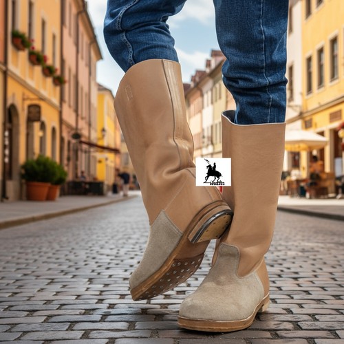 German marching boots - german, tan