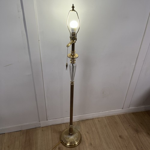 Quoizel floor lamp brass - quoizel,