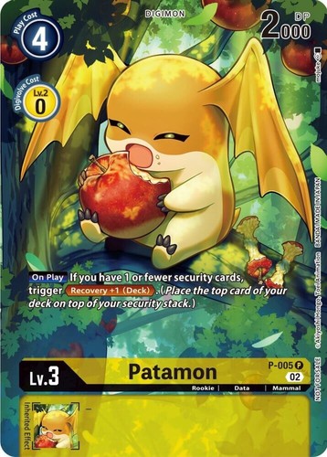 Patamon alternate art p - patamon,
