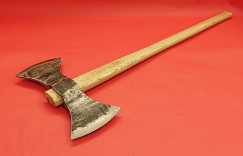 Hand forged saddle - , hatchet