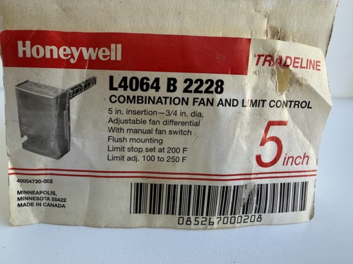 Honeywell l4064b2228 - honeywell,