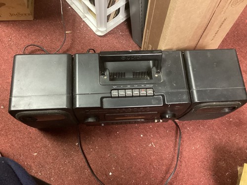 Vintage sony cfs - sony, boombox