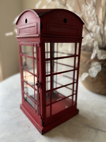 Vintage red british - british, telephone