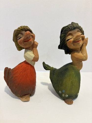 Vtg henning troll figurine and - vtg,
