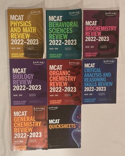Kaplan mcat complete book - kaplan, 7