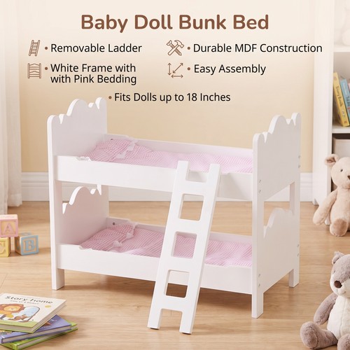 Baby doll bunk bed - baby, wooden