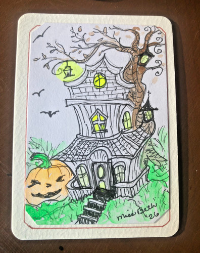 Ooak original watercolor - ooak,