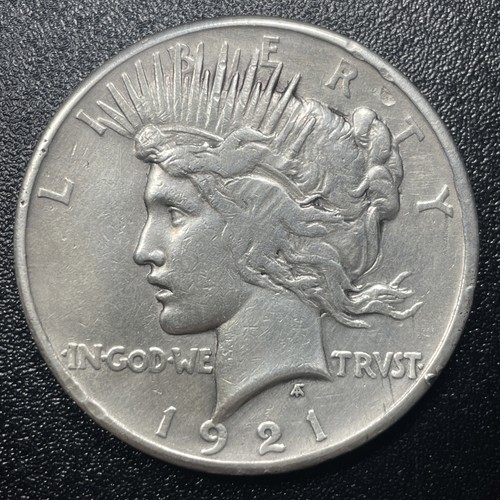 1921 peace silver - silver, $1