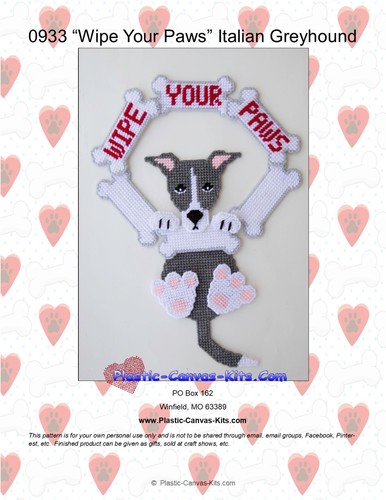 Italian greyhound dog wipe - greyhound, -wipe