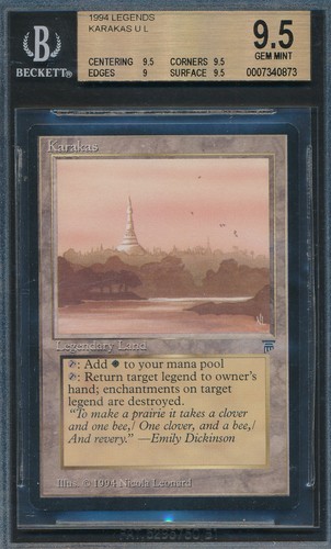 Legends karakas bgs - bgs, 9.5