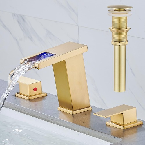 Led bathroom faucet hole - faucet,