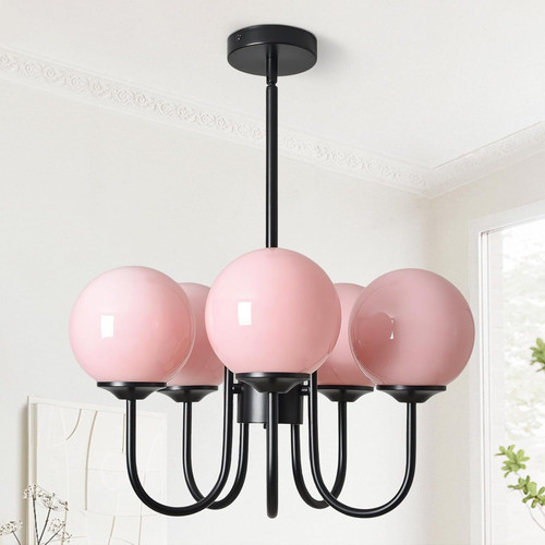 Mid century pink bubble - mid,
