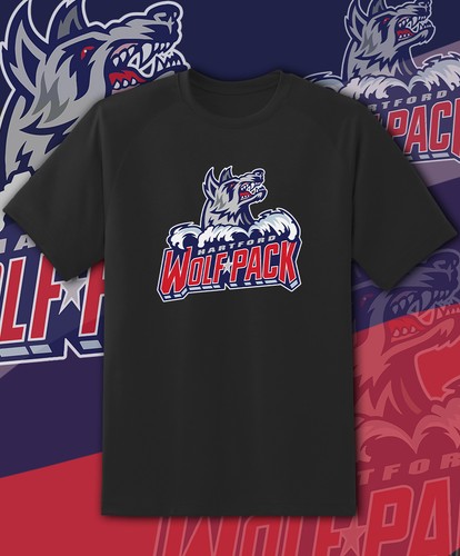 Hartford wolfpack team logo - hartford,
