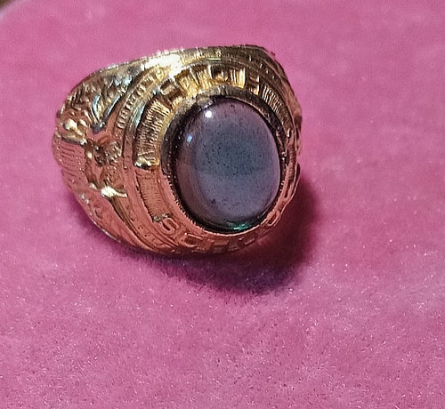 Vintage gold tone plated high - plated,