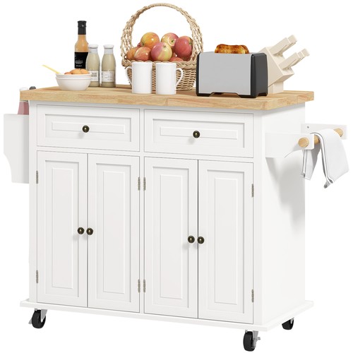 Kitchen island cart - island, on