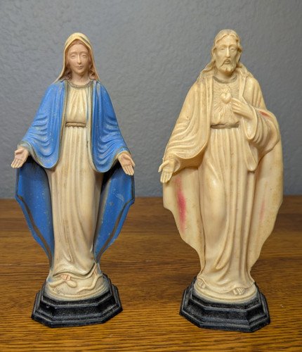 Vintage virgin mary - mary, &