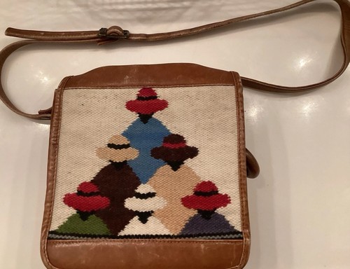 Crosssbody purse vtg american - vtg,