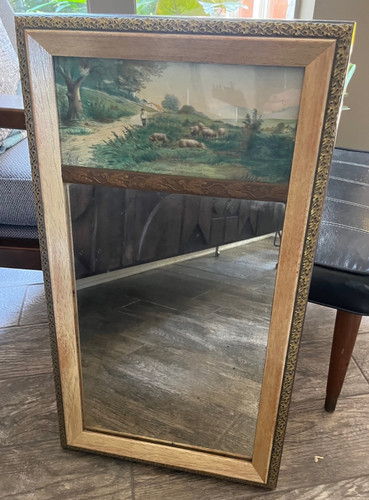Beautiful antique trumeau - antique,