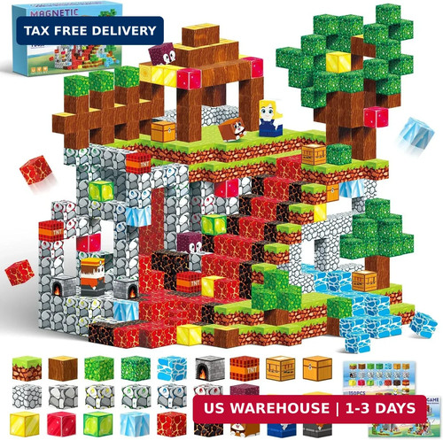 150pcs magnetic blocks - 150pcs, blocks-