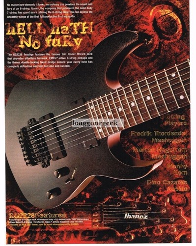 2007 ibanez rg2228 electric - 2007,