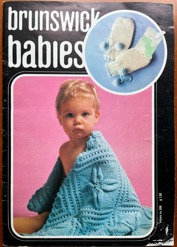 Vtg brunswick babies knitting - brunswick,