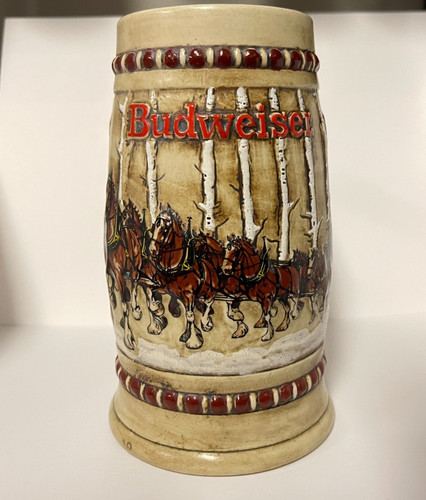 1981 budweiser holiday stein - holiday,