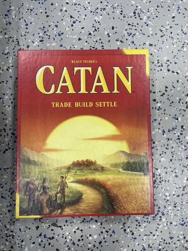 Settlers catan board game - catan,