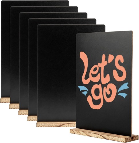 Pack chalkboard sign wood - pack, w/