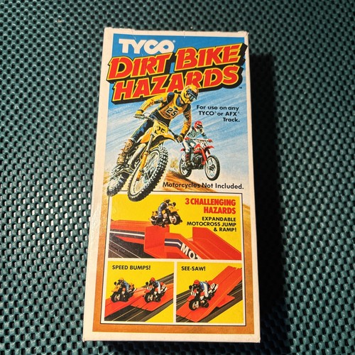 Tyco dirt bike - hazards, no