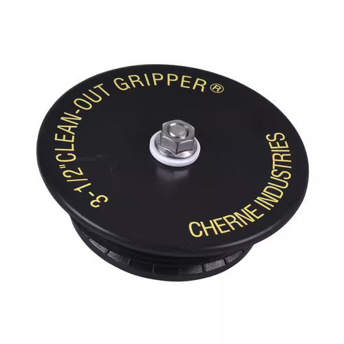 Gripper in abs - gripper, 3-1/2