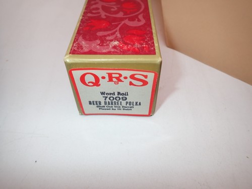 Vintage qrs piano roll - vintage,