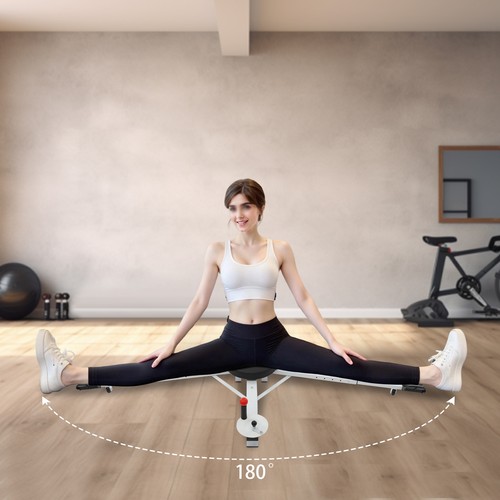 White leg split press - white,