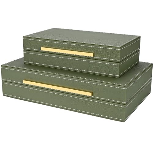 Shagreen box set faux - set, 2