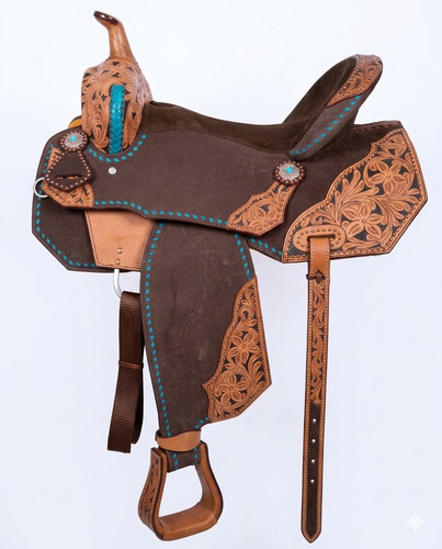 Western barrel racing leather - western,