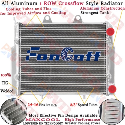 Aluminum racing radiator for - racing,