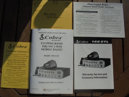Cobra radio 148 gtl - cb, gtl.