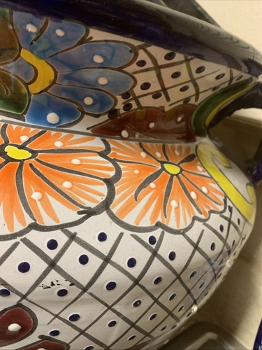 Antique flower pot planter - pot,