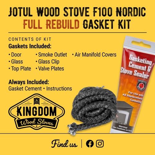Jotul f100 nordic full rebuild - jotul,