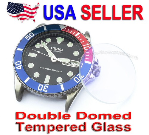Double dome crystal glass - dome, for