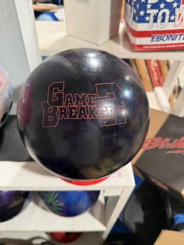 15lbs ebonite game breaker - breaker, 2
