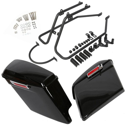 Extended hard saddlebags - extended,