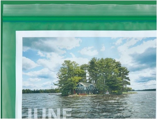 Clear uline box - uline, 13"x15"