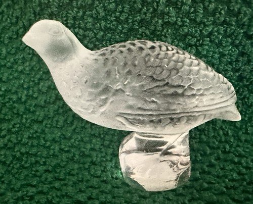 Lalique frosted crystal - lalique,