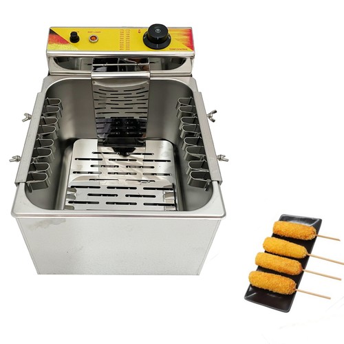 Corn dog fryer machine - corn,