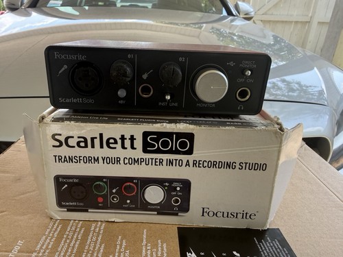 Focusrite scarlett solo usb - solo,