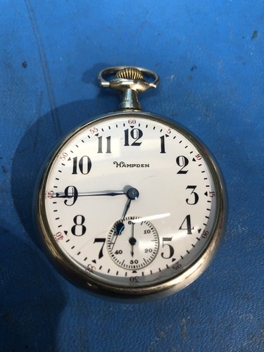 Vintage hampden 16s railroad - hampden,