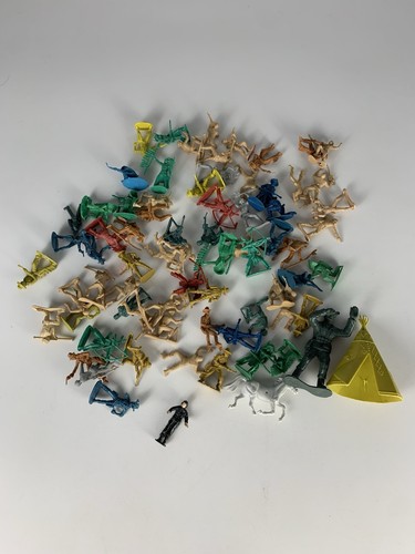 Lot vintage army men - lot,
